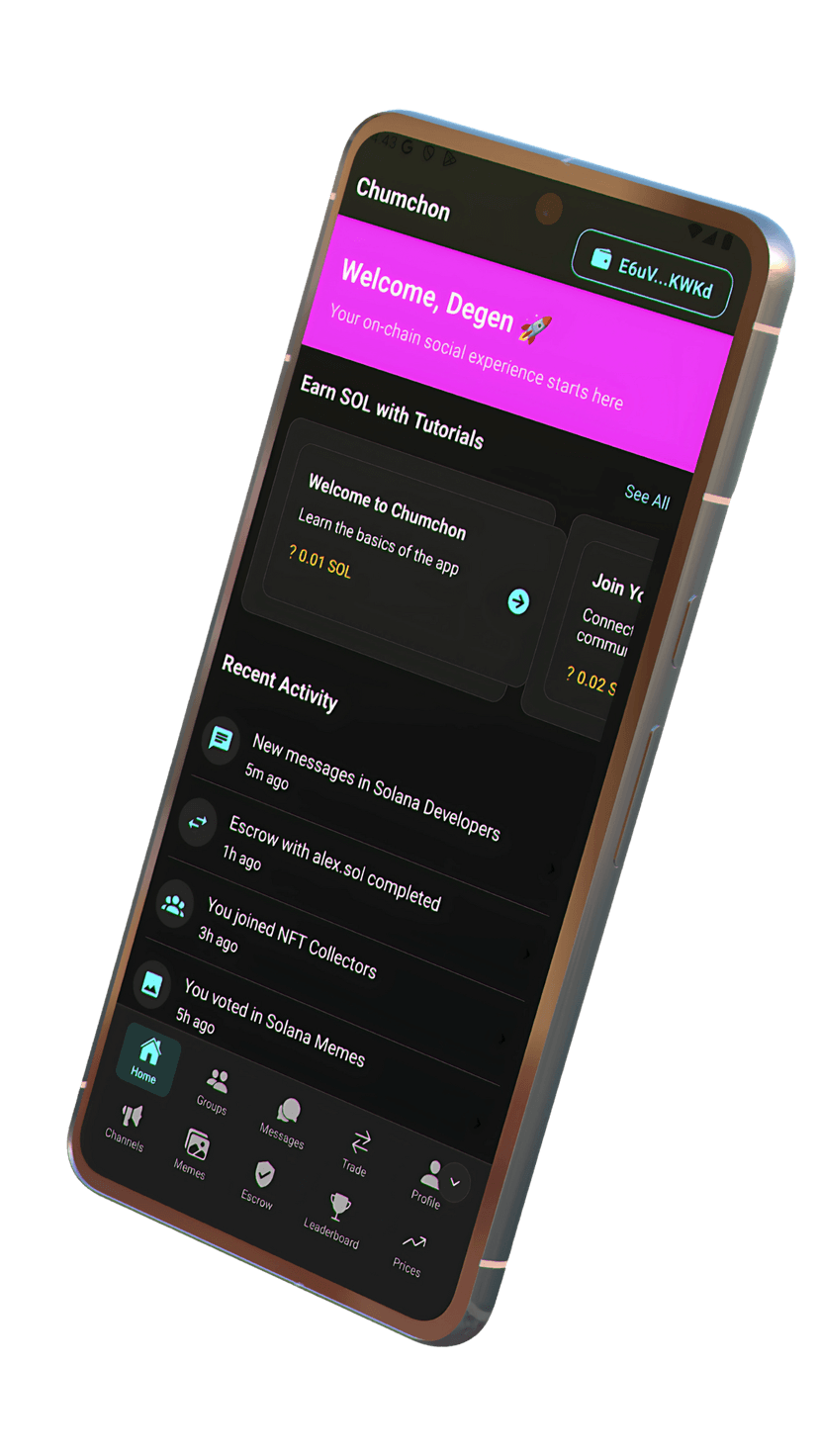 Chumchon App Screenshot